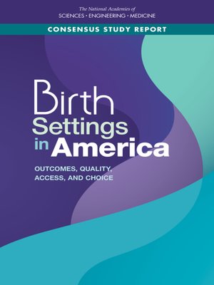 cover image of Birth Settings in America
